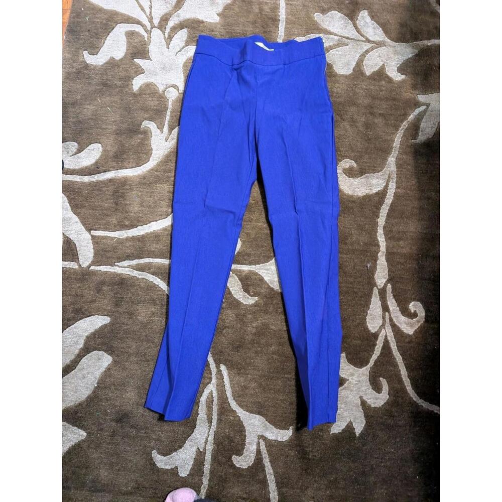 Vintage Have women’s Blue  pants Size S Gold Side Zip